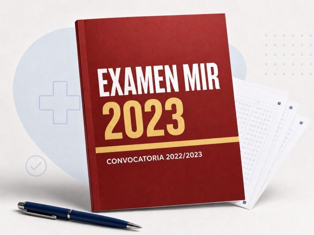 Ilustración del Examen MIR 2023, convocatoria 2022/2023.