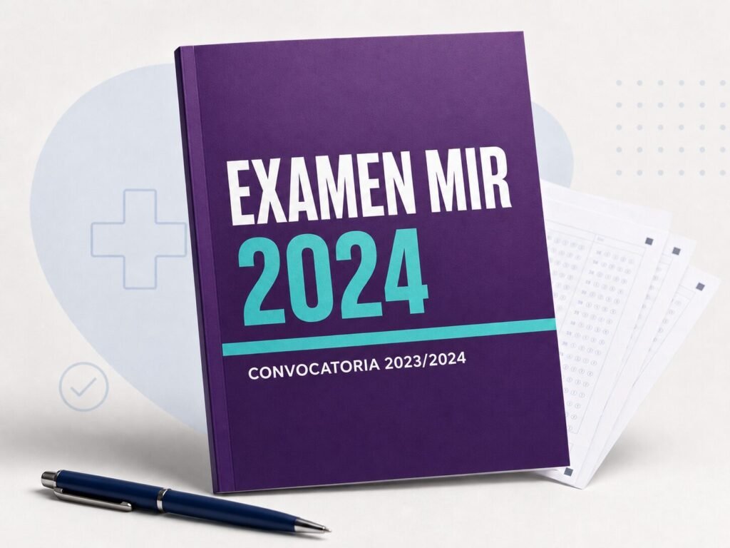 Ilustración del Examen MIR 2024, convocatoria 2023/2024.