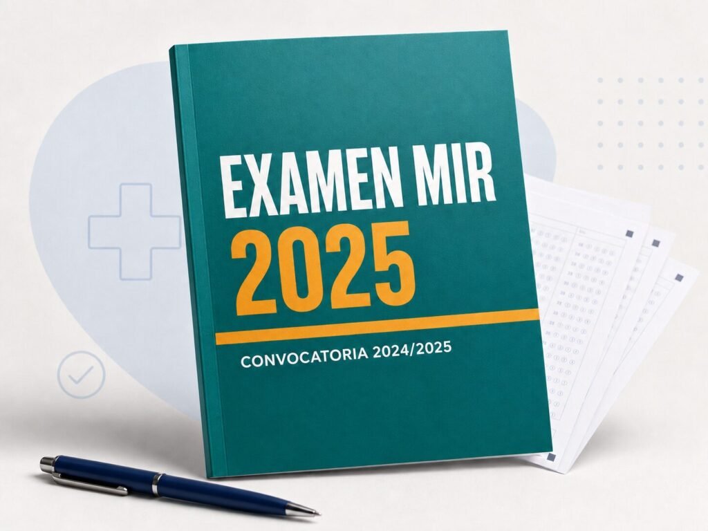 Ilustración del Examen MIR 2025, convocatoria 2024/2025.