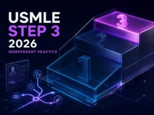 Ilustración del Examen USMLE Step 3 2026.